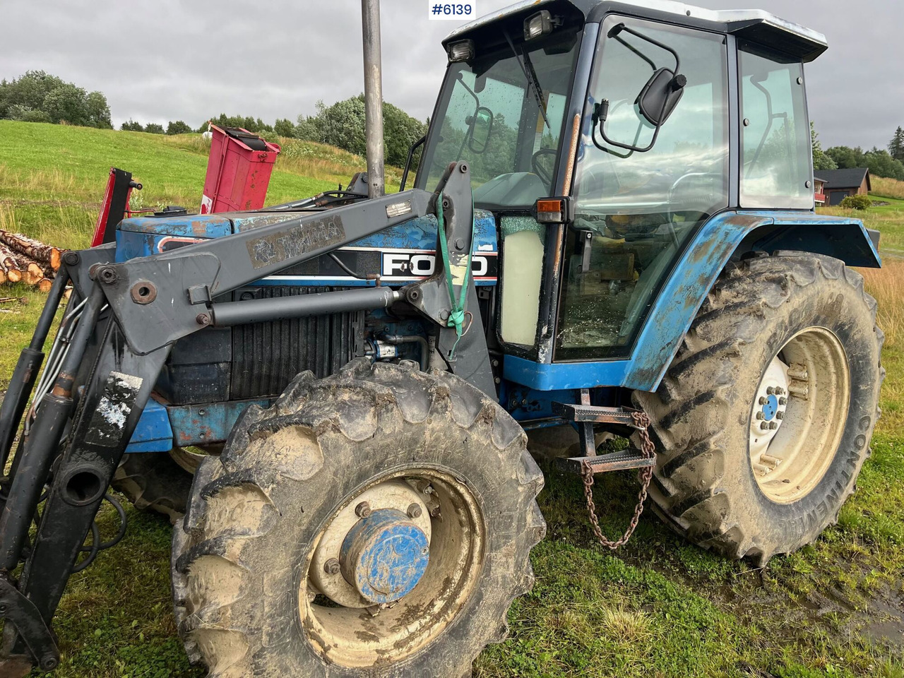 1992 Ford 5640 w/ Trima front loader - Trator: foto 1 1992 Ford 5640 w/ Trima front loader - Trator: foto 1