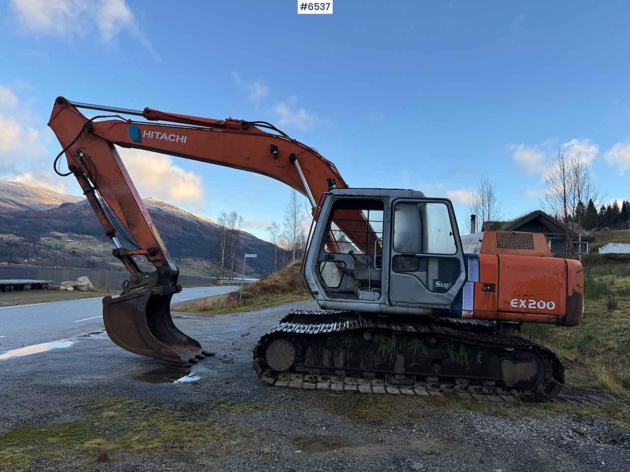 1992 Hitachi EX 200-2. Few hours. - Escavadeira: foto 4 1992 Hitachi EX 200-2. Few hours. - Escavadeira: foto 4