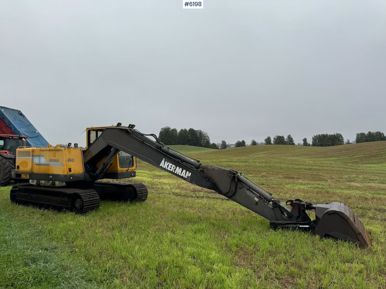 1993 Åkerman EC200 Tracked excavator w/ 2 buckets. New belts and sprocket. - Escavadeira: foto 3 1993 Åkerman EC200 Tracked excavator w/ 2 buckets. New belts and sprocket. - Escavadeira: foto 3