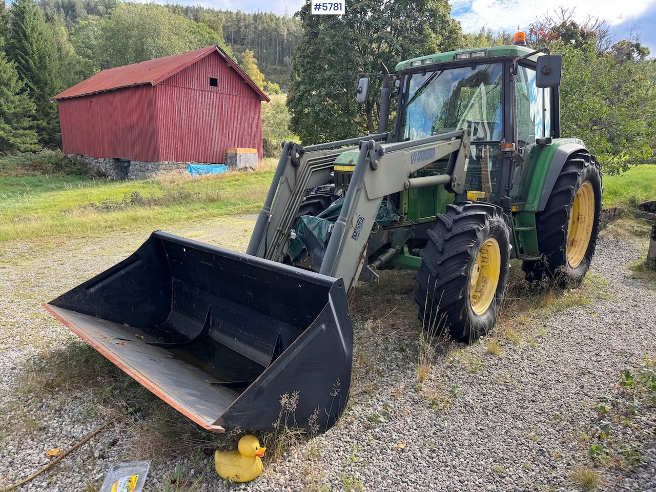 1993 John Deere 6300 w/ front loader and plow plate. - Trator: foto 2 1993 John Deere 6300 w/ front loader and plow plate. - Trator: foto 2
