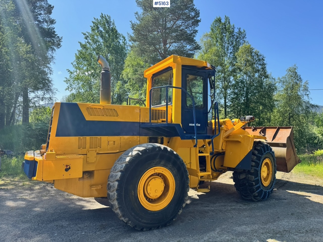 1994 Komatsu WA420-1 Wheel Loader w/ Bucket. 7200 hours! - Carregadeira de rodas: foto 5 1994 Komatsu WA420-1 Wheel Loader w/ Bucket. 7200 hours! - Carregadeira de rodas: foto 5