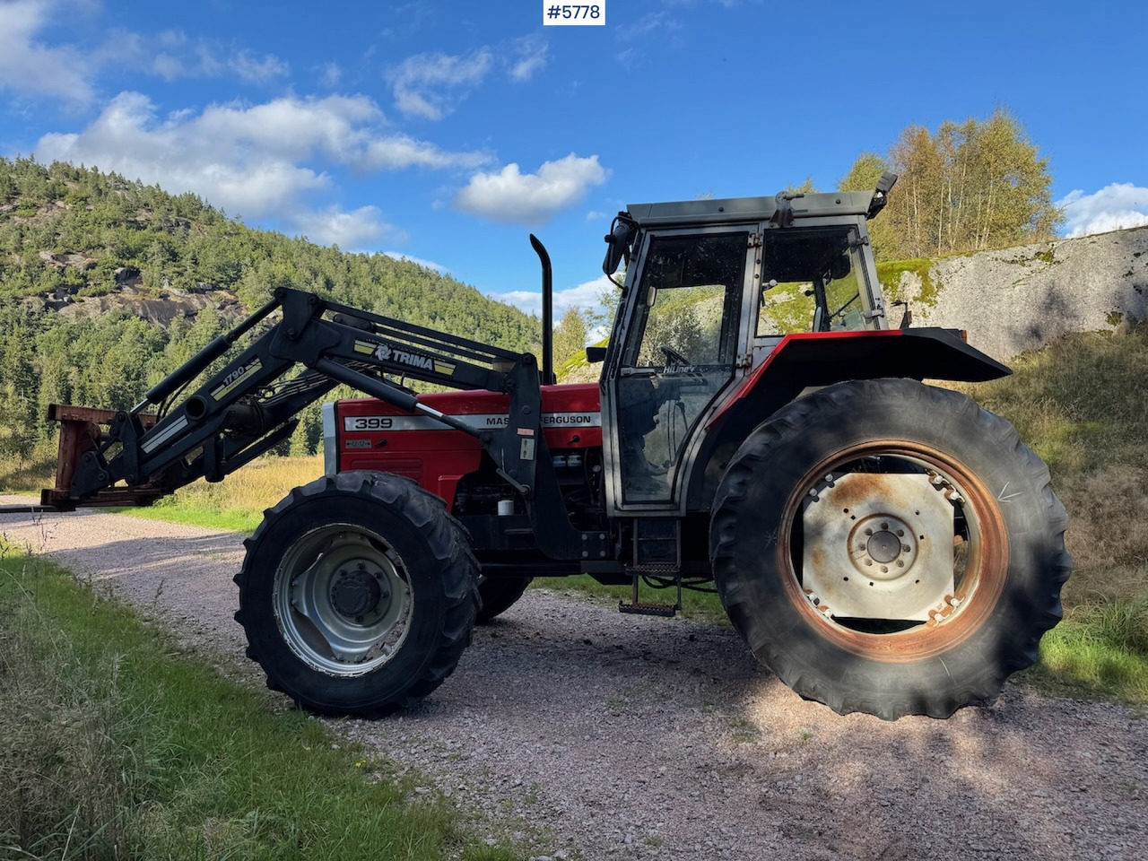 1995 Massey Ferguson 399 w/ front loader. - Trator: foto 5 1995 Massey Ferguson 399 w/ front loader. - Trator: foto 5