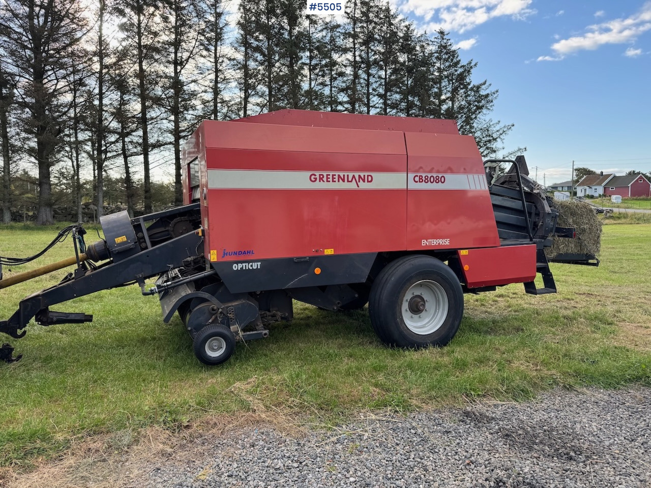 1996 Greenland CB 8080 - Máquina para produção de feno: foto 4 1996 Greenland CB 8080 - Máquina para produção de feno: foto 4