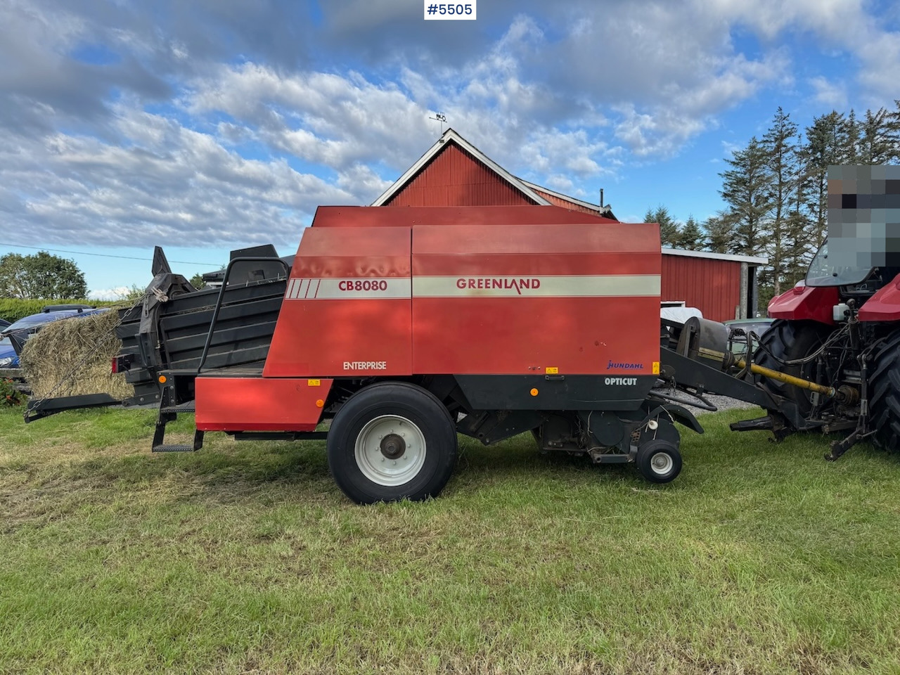 1996 Greenland CB 8080 - Máquina para produção de feno: foto 1 1996 Greenland CB 8080 - Máquina para produção de feno: foto 1