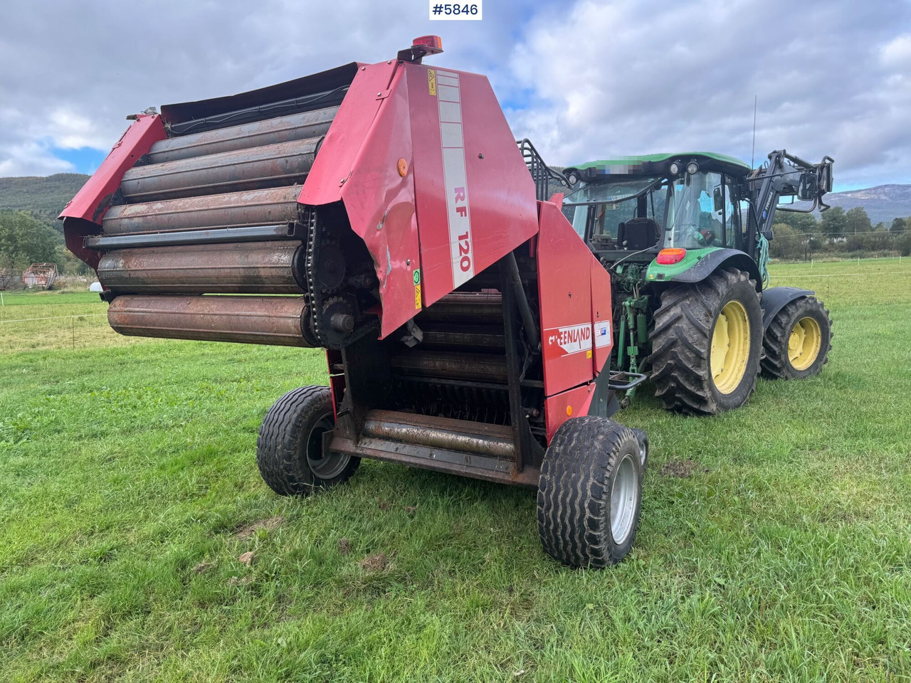 1996 Greenland RF120 round baler. WATCH THE VIDEO! - Máquina para produção de feno: foto 2 1996 Greenland RF120 round baler. WATCH THE VIDEO! - Máquina para produção de feno: foto 2