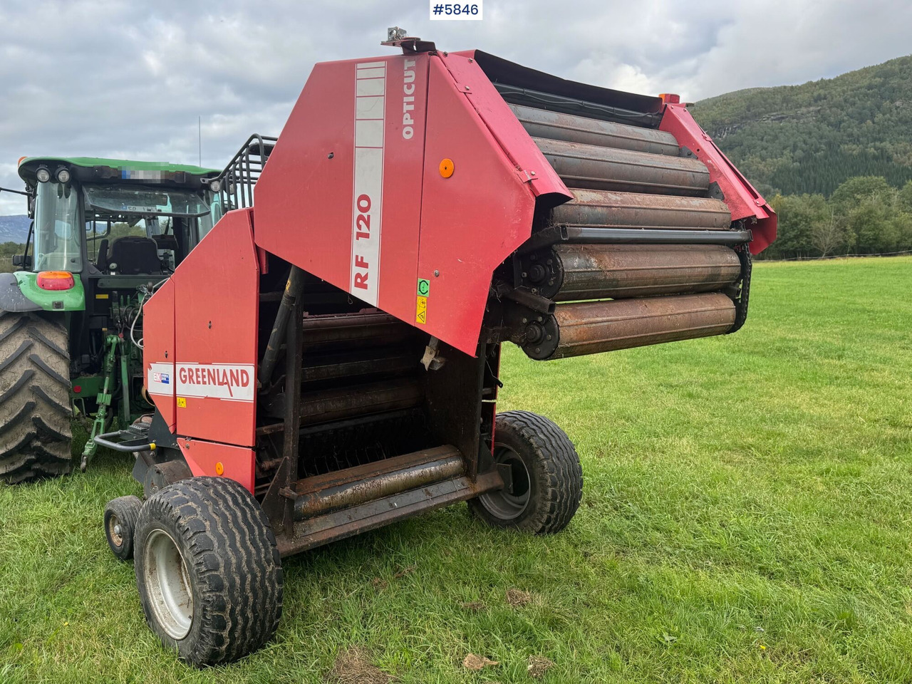 1996 Greenland RF120 round baler. WATCH THE VIDEO! - Máquina para produção de feno: foto 4 1996 Greenland RF120 round baler. WATCH THE VIDEO! - Máquina para produção de feno: foto 4