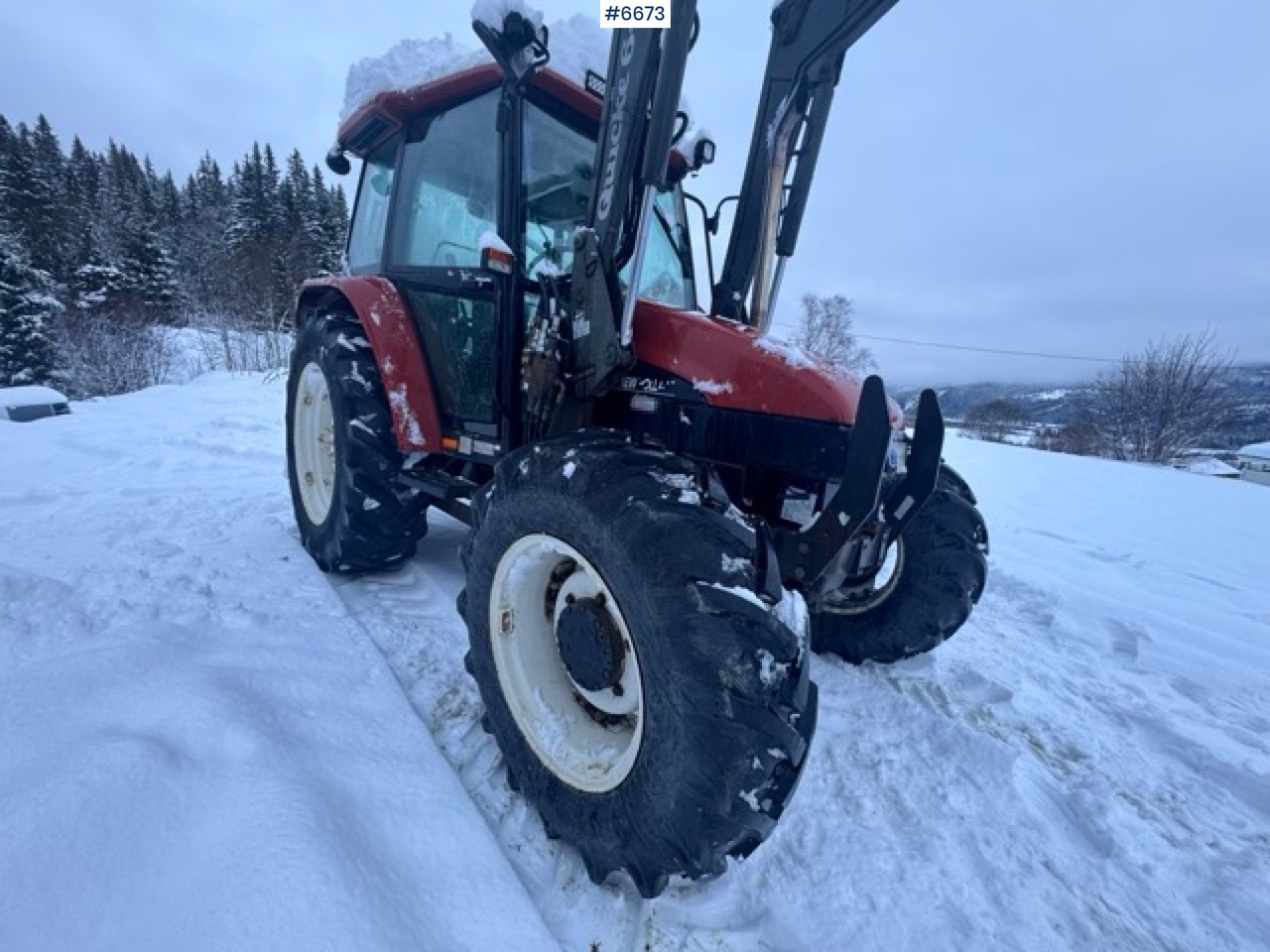 Trator 1996 New Holland L75 with front loader and 3rd function: foto 15 Trator 1996 New Holland L75 with front loader and 3rd function: foto 15