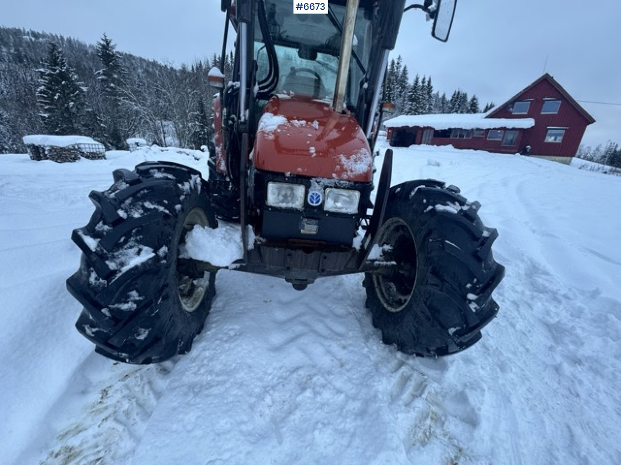Trator 1996 New Holland L75 with front loader and 3rd function: foto 19 Trator 1996 New Holland L75 with front loader and 3rd function: foto 19