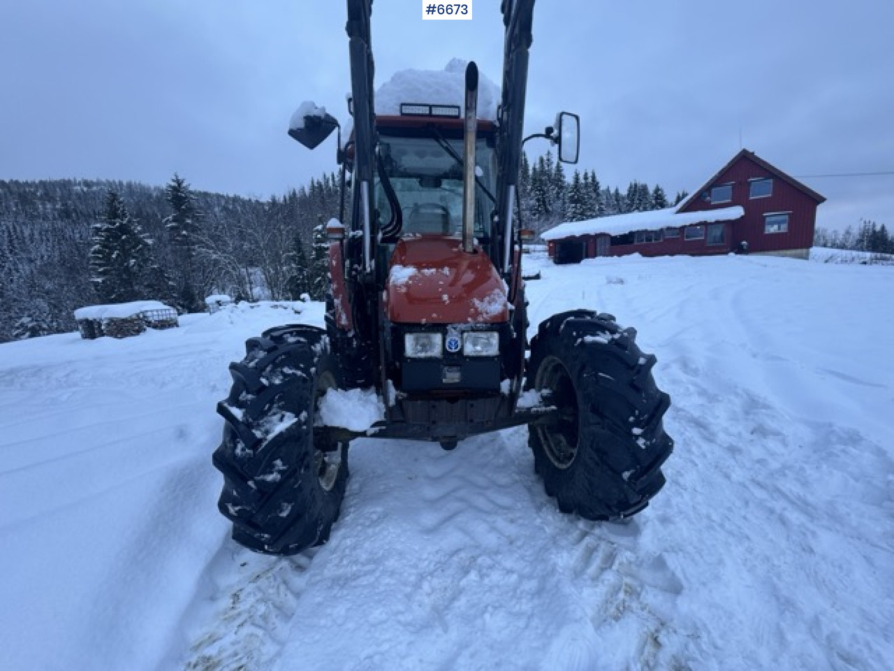 Trator 1996 New Holland L75 with front loader and 3rd function: foto 18 Trator 1996 New Holland L75 with front loader and 3rd function: foto 18