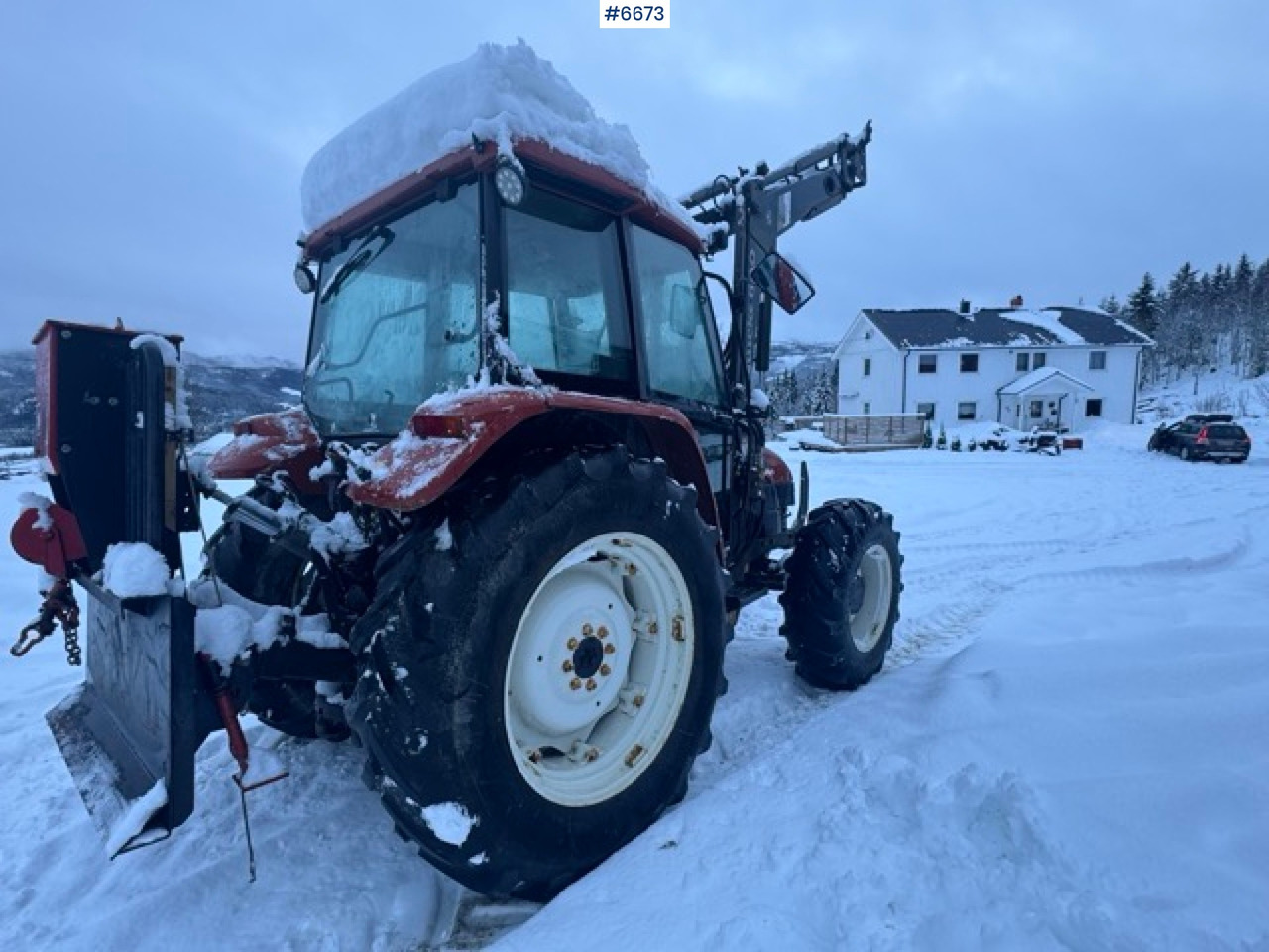 Trator 1996 New Holland L75 with front loader and 3rd function: foto 12 Trator 1996 New Holland L75 with front loader and 3rd function: foto 12