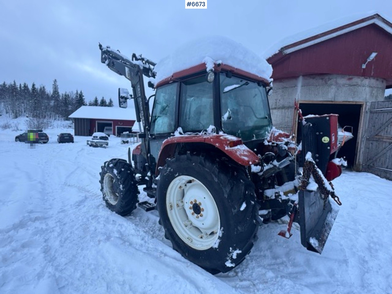 Trator 1996 New Holland L75 with front loader and 3rd function: foto 6 Trator 1996 New Holland L75 with front loader and 3rd function: foto 6