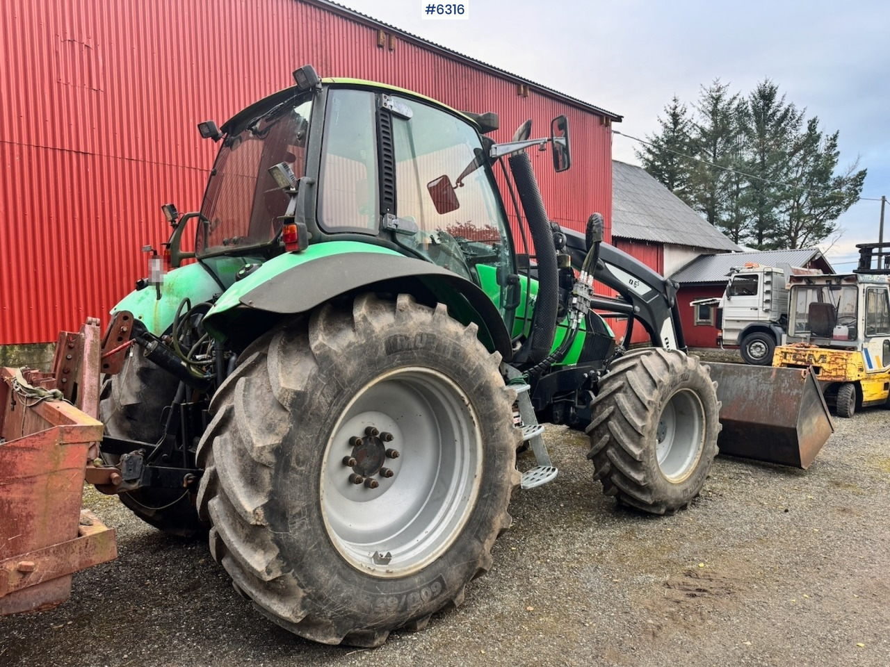 1999 Deutz Agrotron 150 w/ bucket and Front loader from 2020. - Trator: foto 4 1999 Deutz Agrotron 150 w/ bucket and Front loader from 2020. - Trator: foto 4