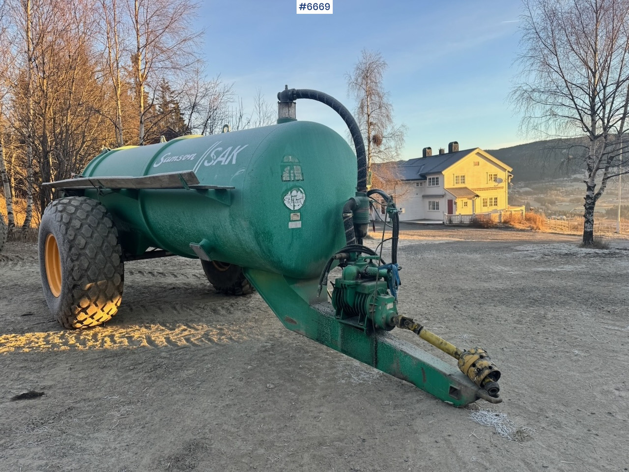 2000 Case FV88E-1 Fertilizer wagon. - Cisterna de chorume: foto 4 2000 Case FV88E-1 Fertilizer wagon. - Cisterna de chorume: foto 4