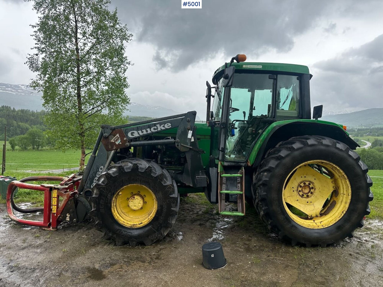 2000 John Deere 6610 4x4 tractor w/ front loader. - Trator: foto 3 2000 John Deere 6610 4x4 tractor w/ front loader. - Trator: foto 3