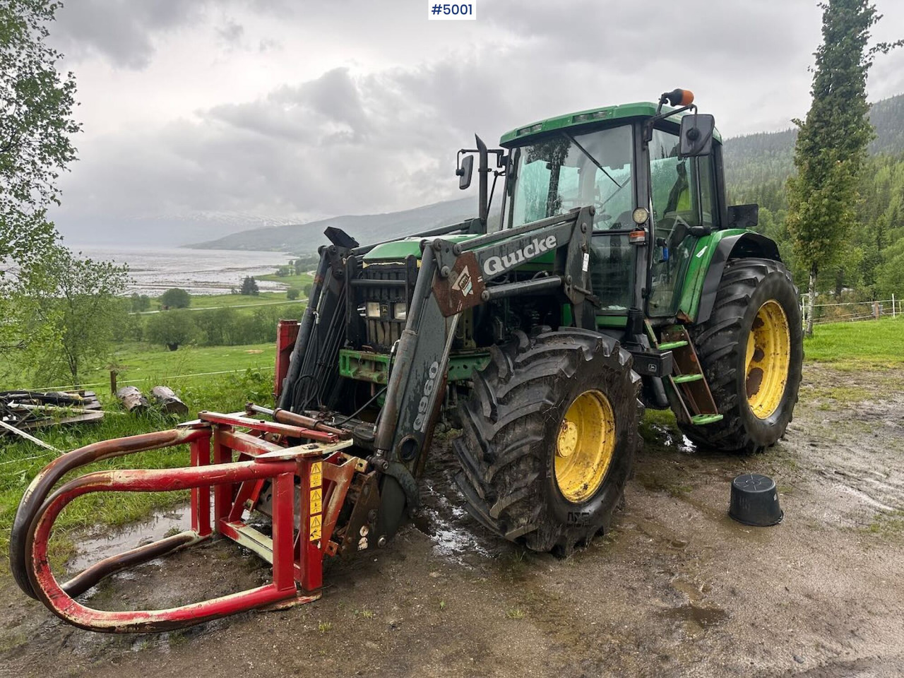 2000 John Deere 6610 4x4 tractor w/ front loader. - Trator: foto 1 2000 John Deere 6610 4x4 tractor w/ front loader. - Trator: foto 1