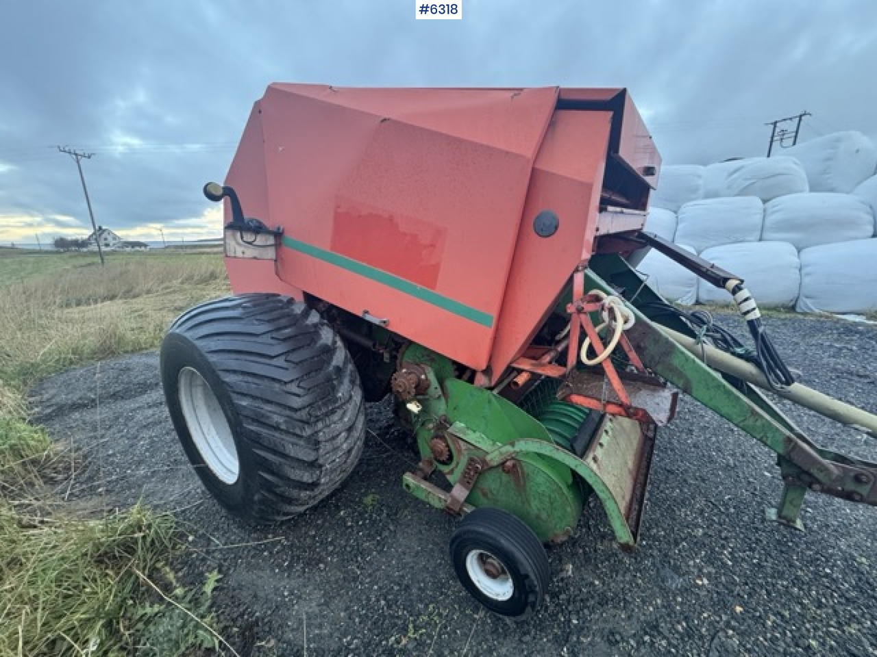 2001 Orkel GP1250 round baler - Máquina para produção de feno: foto 5 2001 Orkel GP1250 round baler - Máquina para produção de feno: foto 5