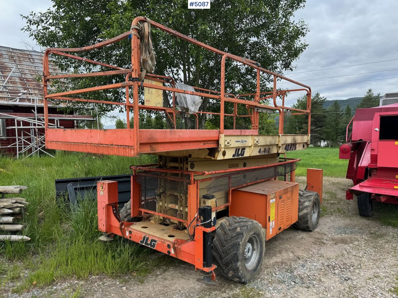 2002 JLG 40 RTS Scissor Lift - Plataforma aérea: foto 1 2002 JLG 40 RTS Scissor Lift - Plataforma aérea: foto 1