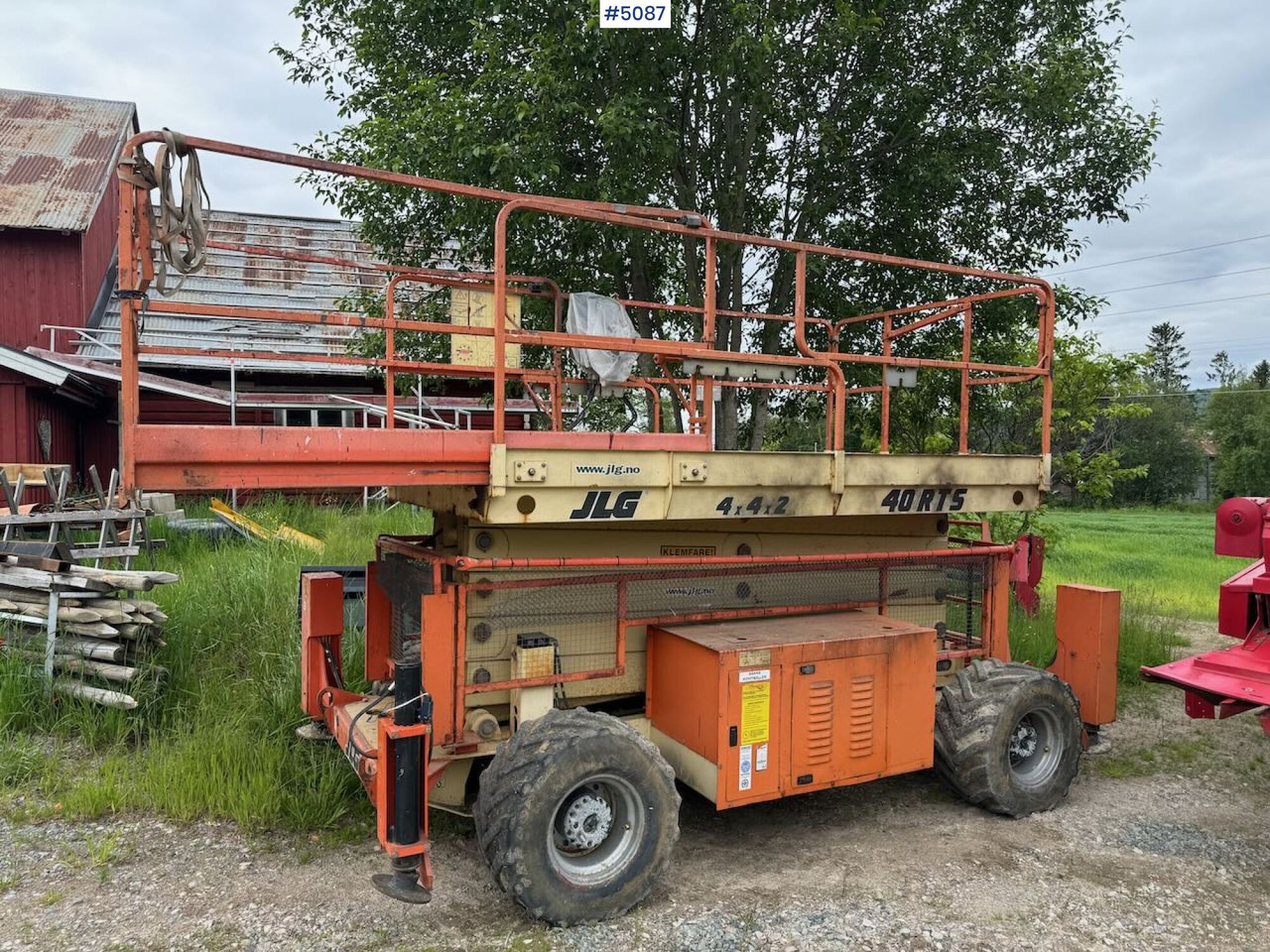 2002 JLG 40 RTS Scissor Lift - Plataforma aérea: foto 3 2002 JLG 40 RTS Scissor Lift - Plataforma aérea: foto 3