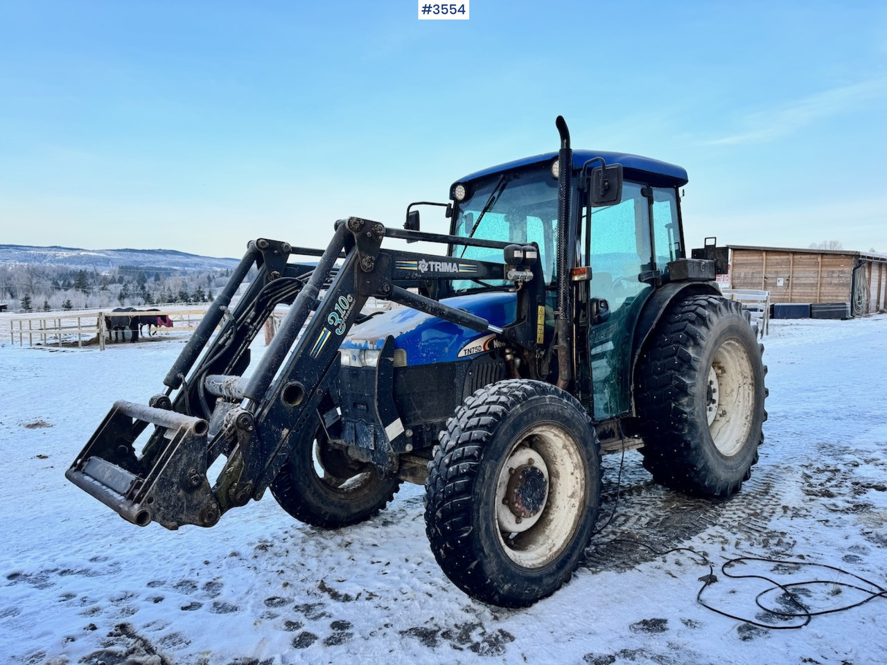 2003 New Holland TN75D 4x4 w/ Front Loader. 4000 hours! - Trator: foto 4 2003 New Holland TN75D 4x4 w/ Front Loader. 4000 hours! - Trator: foto 4