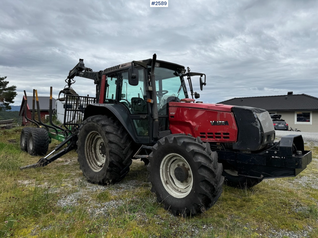 2005 Valtra 6550 Turbo with Kronos 120H 4WD B - Trator: foto 4 2005 Valtra 6550 Turbo with Kronos 120H 4WD B - Trator: foto 4