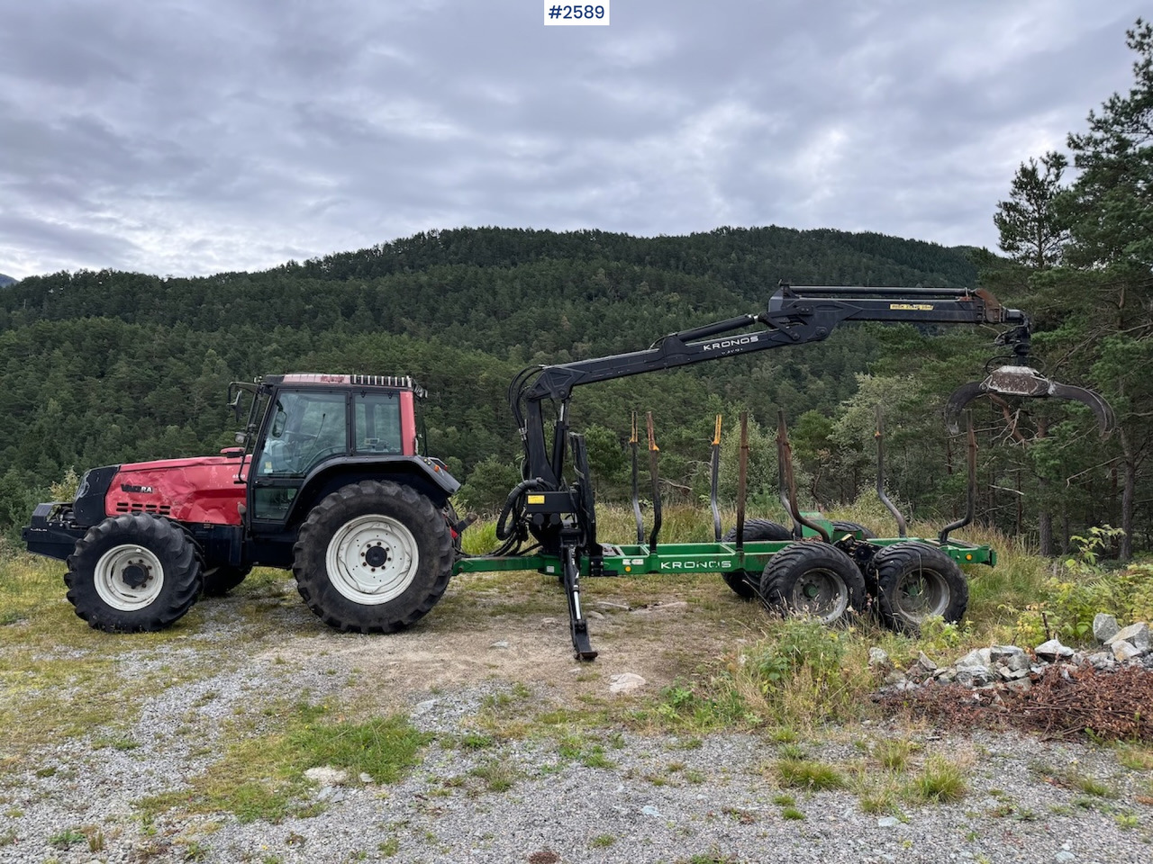 2005 Valtra 6550 Turbo with Kronos 120H 4WD B - Trator: foto 5 2005 Valtra 6550 Turbo with Kronos 120H 4WD B - Trator: foto 5