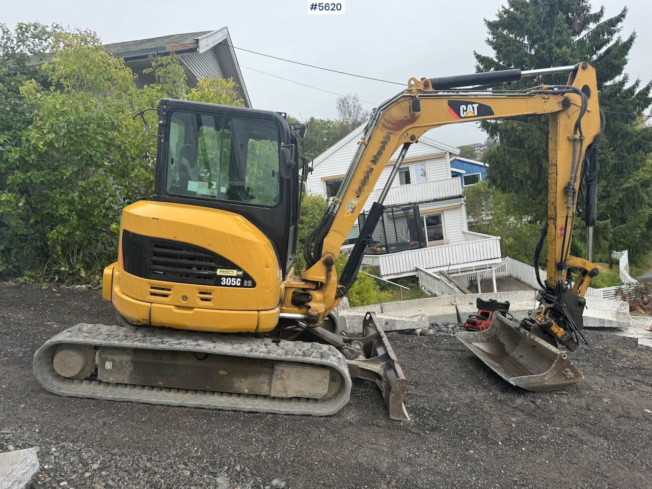 2008 CAT 305C CR Tracked Excavator with Tilt and 2 Buckets - Escavadeira: foto 4 2008 CAT 305C CR Tracked Excavator with Tilt and 2 Buckets - Escavadeira: foto 4