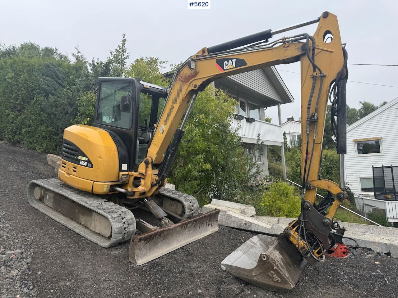 2008 CAT 305C CR Tracked Excavator with Tilt and 2 Buckets - Escavadeira: foto 1 2008 CAT 305C CR Tracked Excavator with Tilt and 2 Buckets - Escavadeira: foto 1
