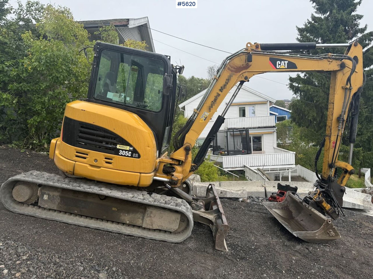 2008 CAT 305C CR Tracked Excavator with Tilt and 2 Buckets - Escavadeira: foto 2 2008 CAT 305C CR Tracked Excavator with Tilt and 2 Buckets - Escavadeira: foto 2