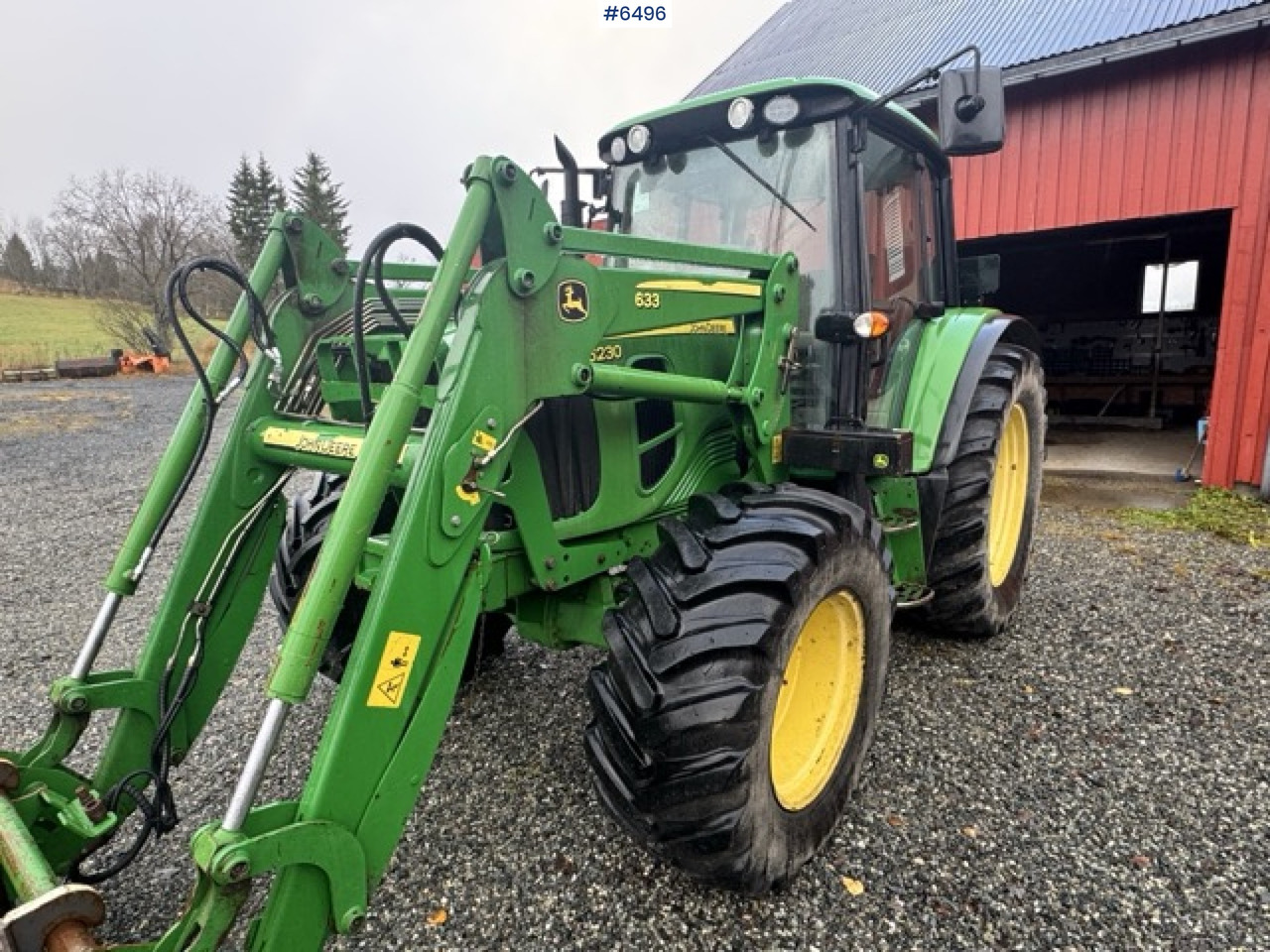 2008 John Deere 6230 Premium with front loader and 3rd function - Trator: foto 3 2008 John Deere 6230 Premium with front loader and 3rd function - Trator: foto 3