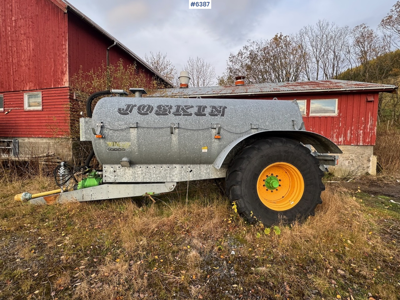 2008 Joskin Winpack 10000 ME fertilizer spreader - Cisterna de chorume: foto 2 2008 Joskin Winpack 10000 ME fertilizer spreader - Cisterna de chorume: foto 2