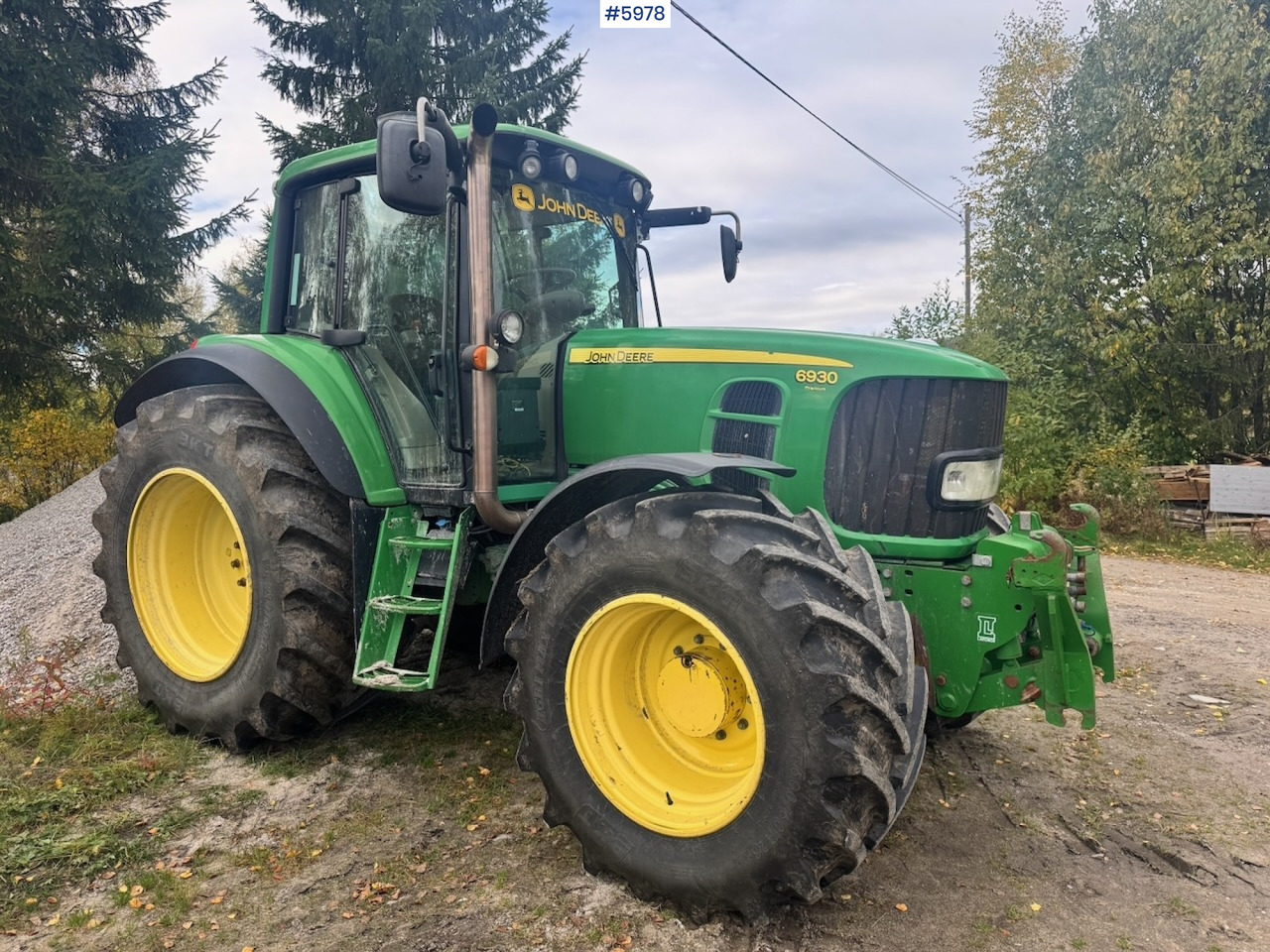 2010 John Deere 6930 with Front Hydraulic - Trator: foto 1 2010 John Deere 6930 with Front Hydraulic - Trator: foto 1
