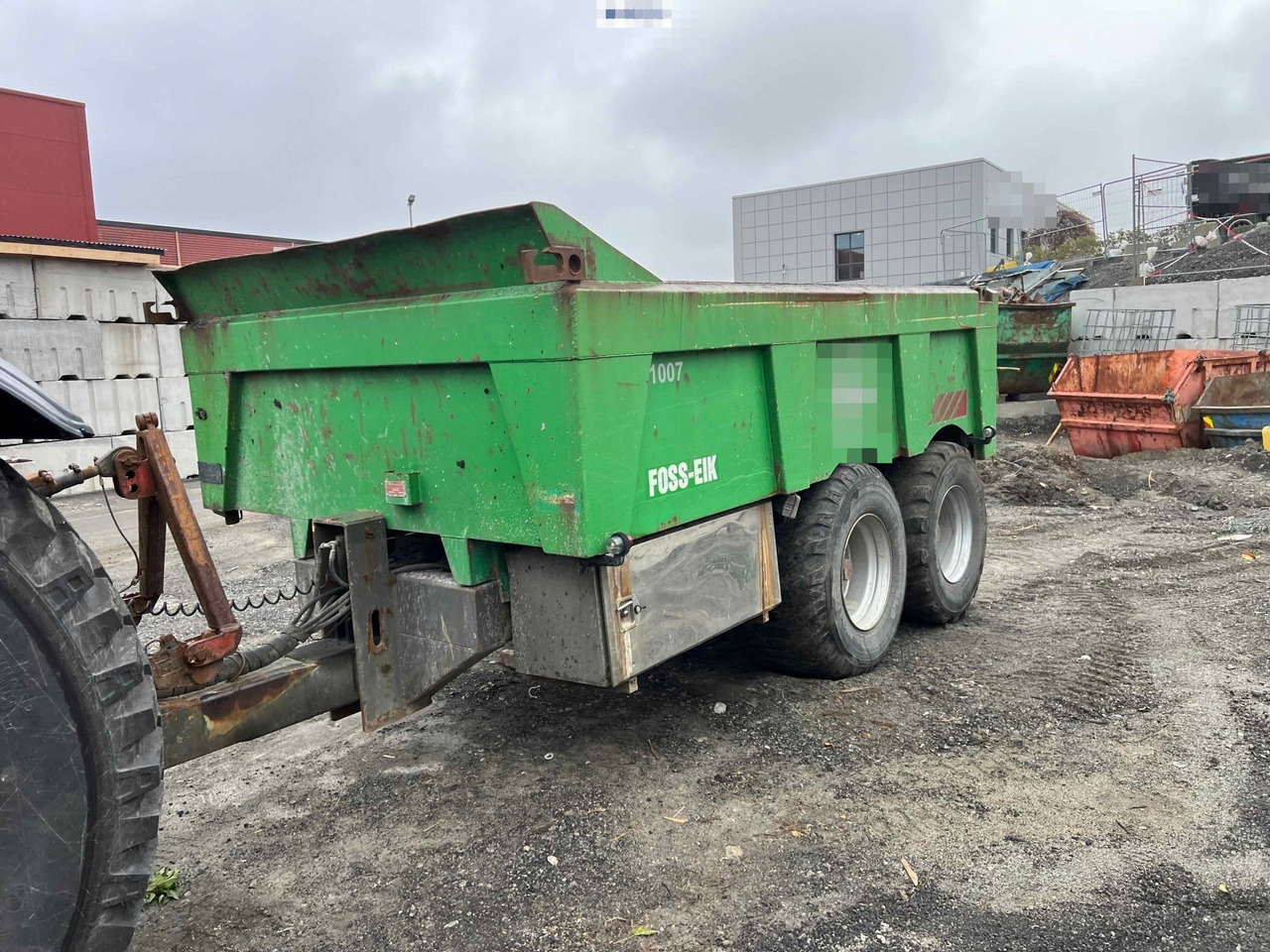 2011 Foss-Eik 5,150 trailer - Reboque basculante agrícola: foto 3 2011 Foss-Eik 5,150 trailer - Reboque basculante agrícola: foto 3
