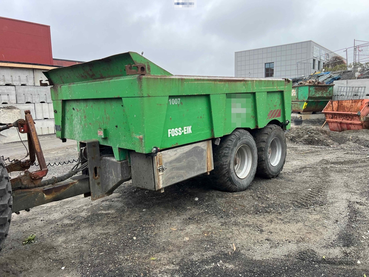 2011 Foss-Eik 5,150 trailer - Reboque basculante agrícola: foto 2 2011 Foss-Eik 5,150 trailer - Reboque basculante agrícola: foto 2