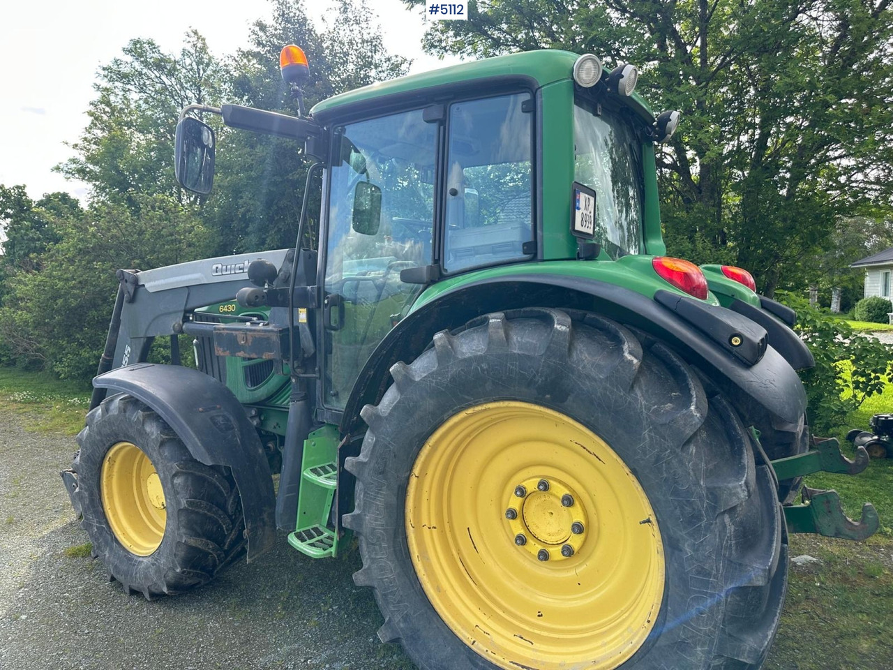 2011 John Deere 6430 Premium m/ Quicke frontlaster & 2 sett dekk - Trator: foto 3 2011 John Deere 6430 Premium m/ Quicke frontlaster & 2 sett dekk - Trator: foto 3