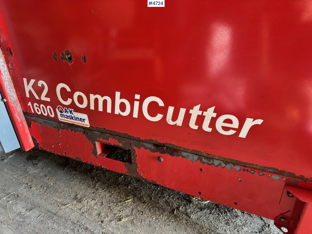 2011 TKS K2 CombiCutter 1600 - Equipamento de gado: foto 3 2011 TKS K2 CombiCutter 1600 - Equipamento de gado: foto 3