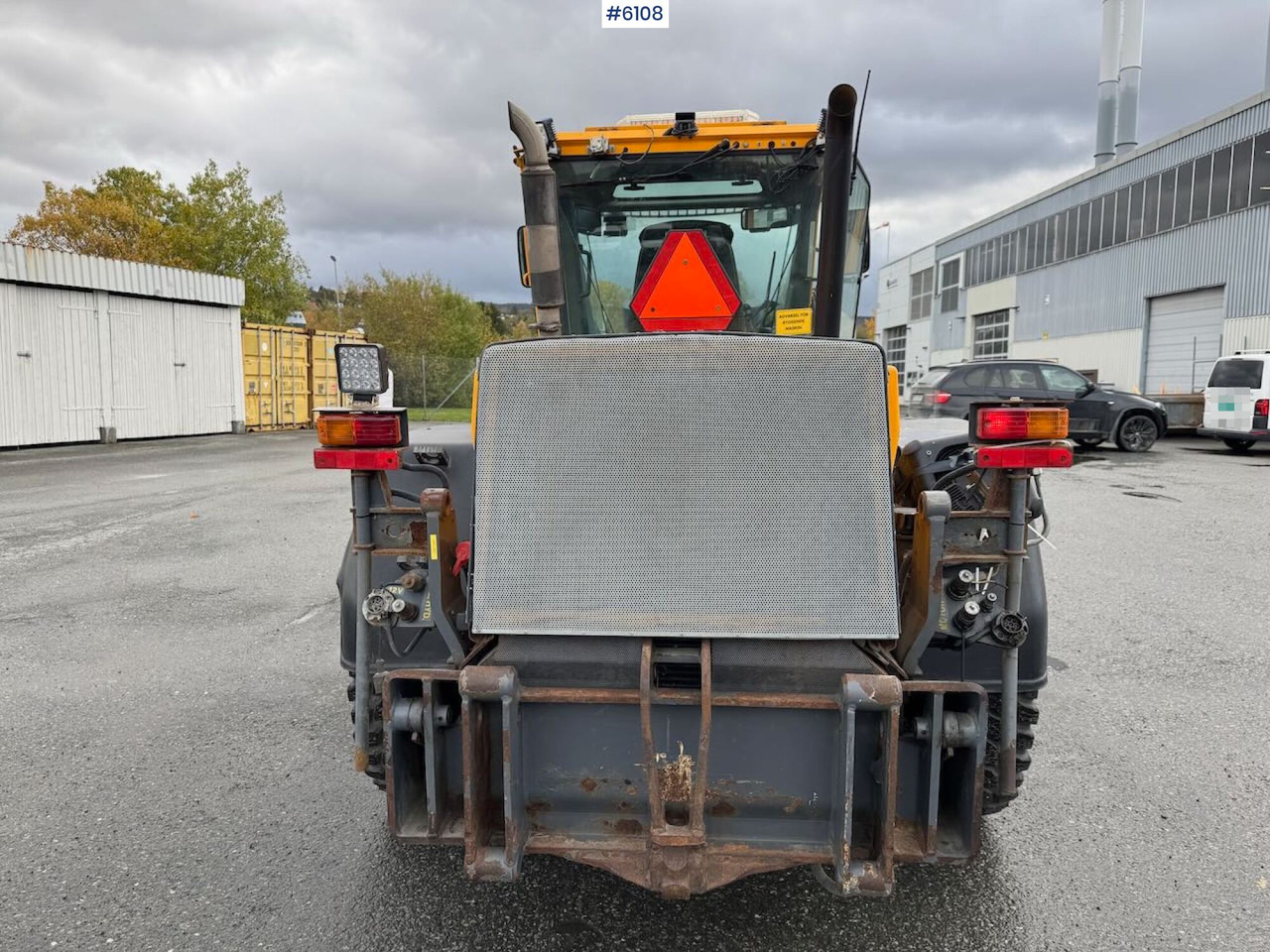 2011 Wille 655C w/ flushing unit, sweeping unit, 2 buckets and pallet fork - Carregadeira de rodas: foto 4 2011 Wille 655C w/ flushing unit, sweeping unit, 2 buckets and pallet fork - Carregadeira de rodas: foto 4