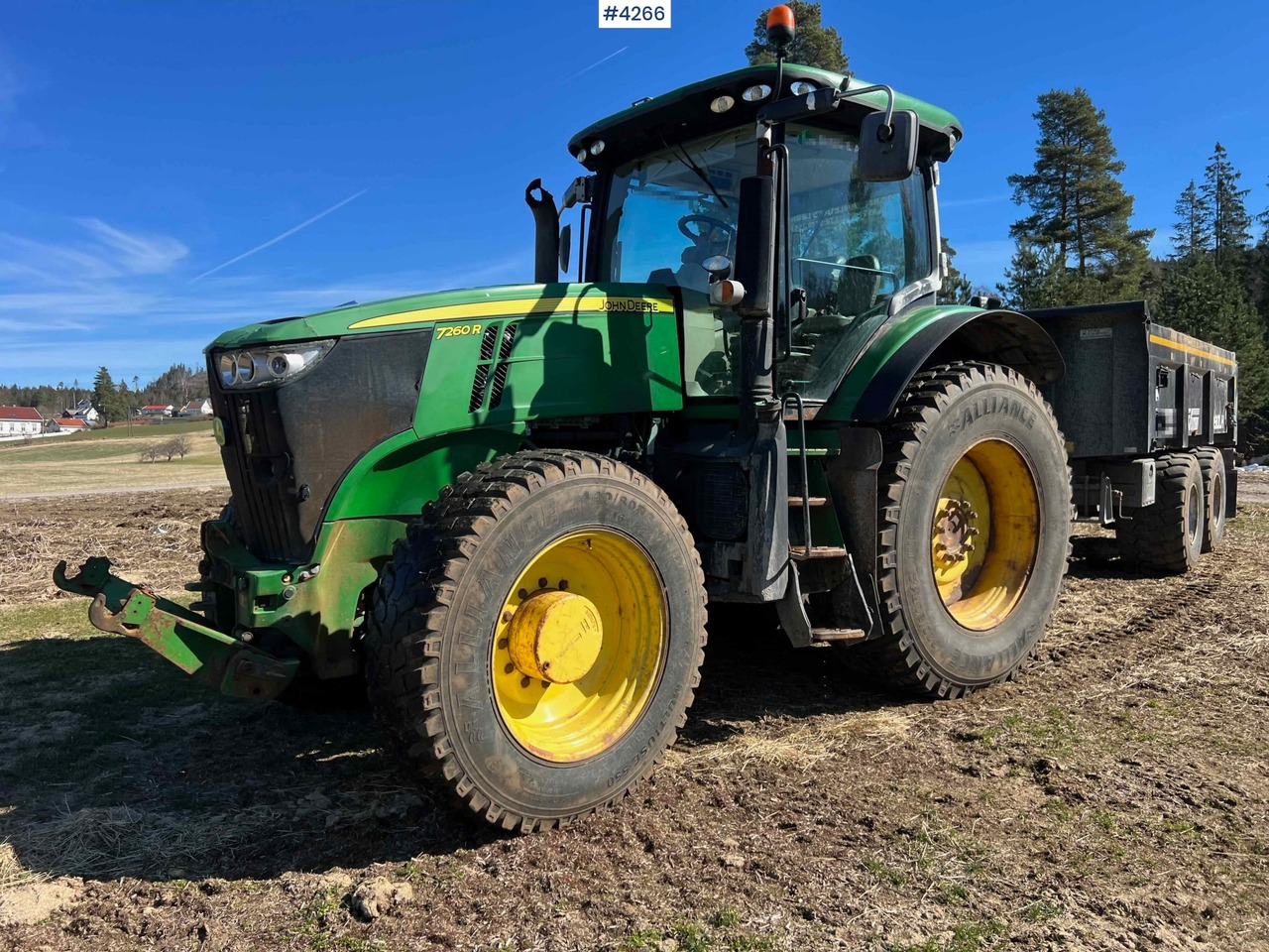 2012 John Deere 7260R Tractor w/ PTO - Trator: foto 4 2012 John Deere 7260R Tractor w/ PTO - Trator: foto 4