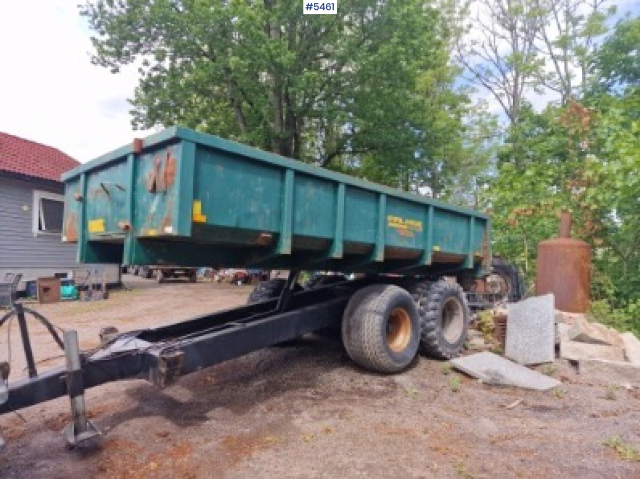 2013 Palmse 1200 Dump Trailer - Reboque basculante agrícola: foto 4 2013 Palmse 1200 Dump Trailer - Reboque basculante agrícola: foto 4