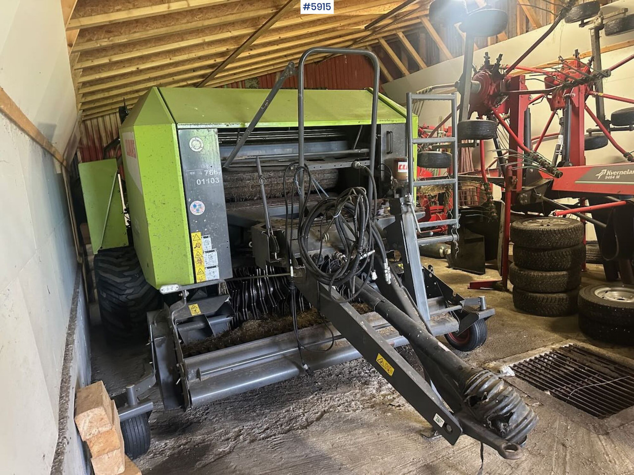 2014 Claas Rollant 375 uniwrap - Máquina para produção de feno: foto 5 2014 Claas Rollant 375 uniwrap - Máquina para produção de feno: foto 5