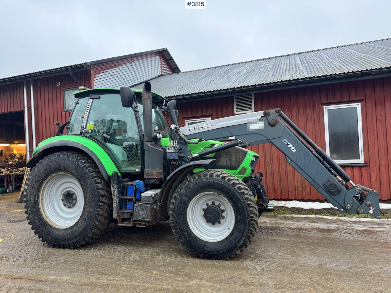 2015 Deutz-fahr 6190 Agrotron w/ Front loader, Front PTO and 2 sets of tires. - Trator: foto 2 2015 Deutz-fahr 6190 Agrotron w/ Front loader, Front PTO and 2 sets of tires. - Trator: foto 2