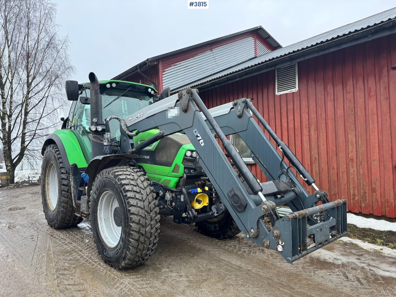 2015 Deutz-fahr 6190 Agrotron w/ Front loader, Front PTO and 2 sets of tires. - Trator: foto 3 2015 Deutz-fahr 6190 Agrotron w/ Front loader, Front PTO and 2 sets of tires. - Trator: foto 3