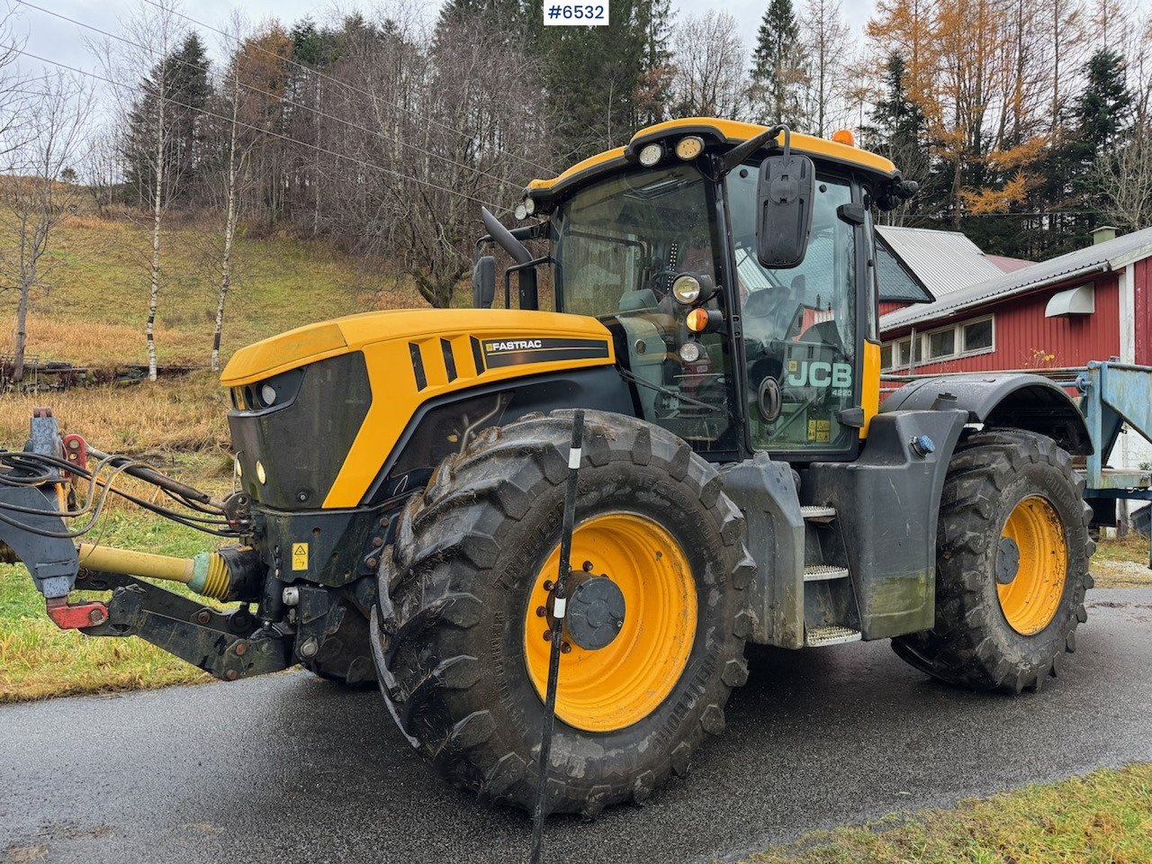 2015 JCB Fastrack 4220 w/ front hydraulics, front PTO and plow plate. Low hours! - Trator: foto 1 2015 JCB Fastrack 4220 w/ front hydraulics, front PTO and plow plate. Low hours! - Trator: foto 1