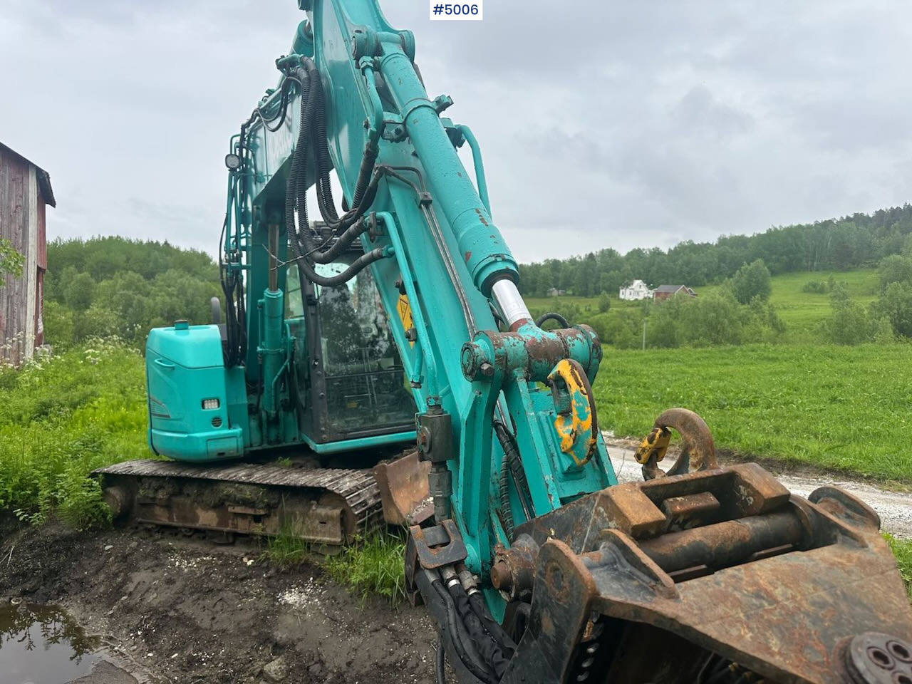2016 Kobelco SK75SR-3E excavator w/ 2 buckets, rototilt and factory new engine - Escavadeira: foto 3 2016 Kobelco SK75SR-3E excavator w/ 2 buckets, rototilt and factory new engine - Escavadeira: foto 3