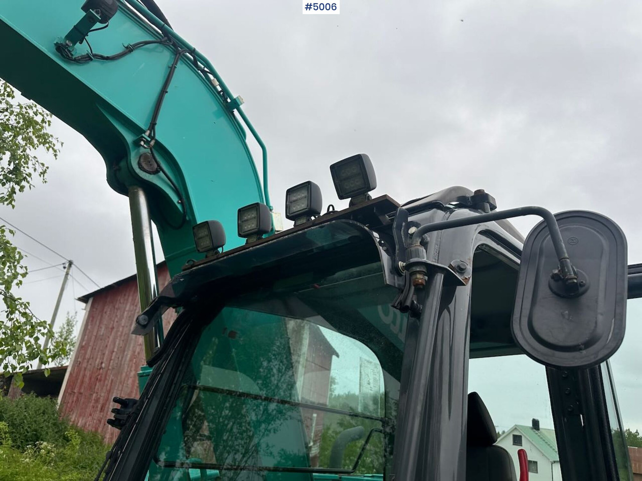 Escavadeira 2016 Kobelco SK75SR-3E excavator w/ 2 buckets, rototilt and factory new engine: foto 9