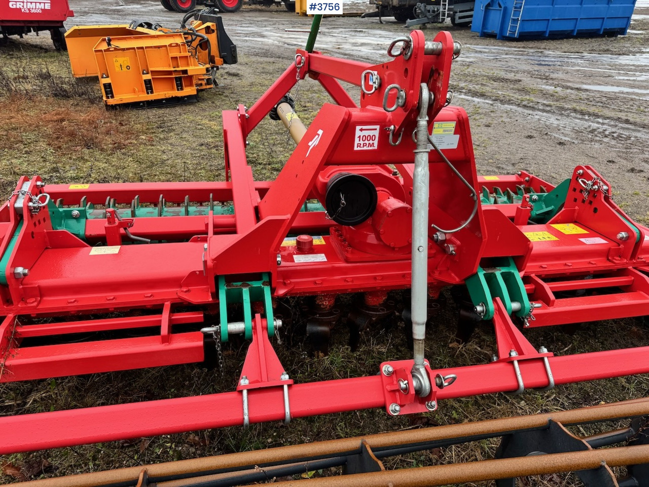 2016 Kverneland NG-S 101 rotary harrow w/ frontkit. - Maquina para lavrar a terra: foto 5 2016 Kverneland NG-S 101 rotary harrow w/ frontkit. - Maquina para lavrar a terra: foto 5