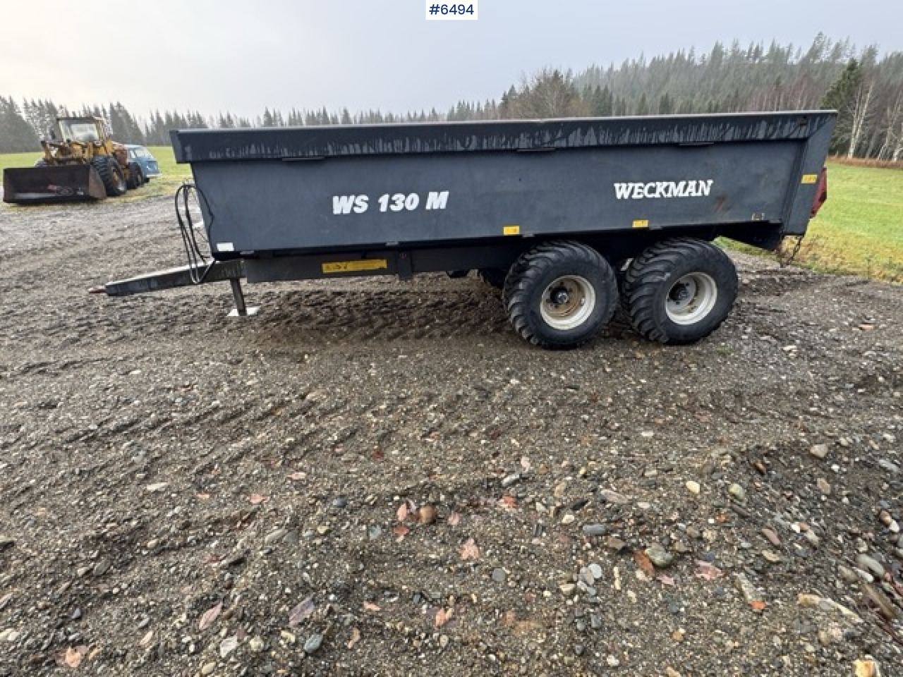 2016 Weckman WS130M dump trailer - Reboque basculante agrícola: foto 1 2016 Weckman WS130M dump trailer - Reboque basculante agrícola: foto 1