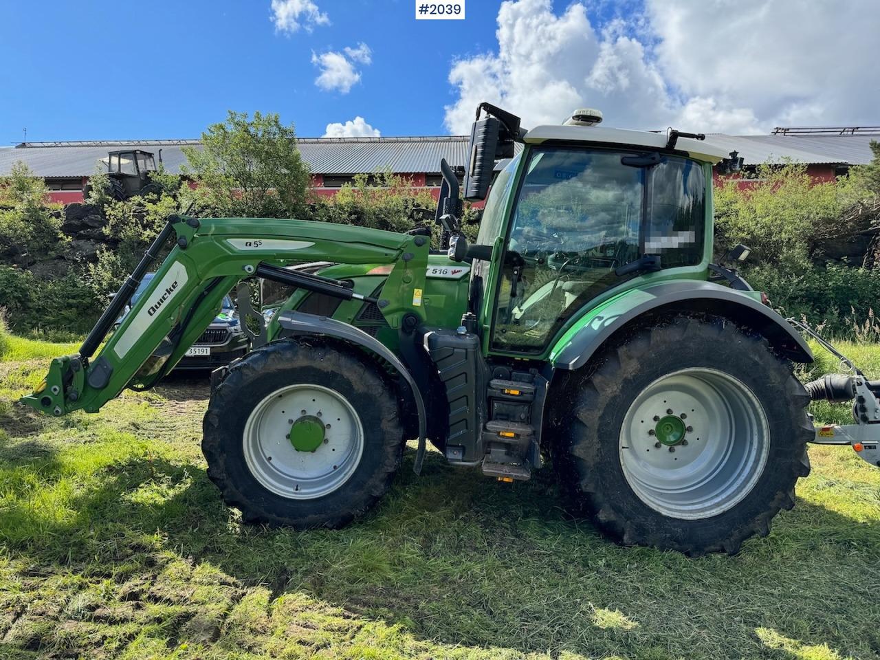 2017 Fendt 516 Vario Profi m/frontlaster og brøyteplate - Trator: foto 2 2017 Fendt 516 Vario Profi m/frontlaster og brøyteplate - Trator: foto 2
