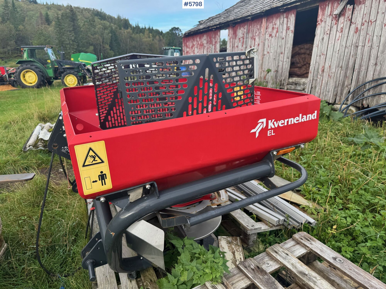 2018 Kverneland Manure spreader. Repair project - Distribuidor de fertilizantes: foto 3 2018 Kverneland Manure spreader. Repair project - Distribuidor de fertilizantes: foto 3