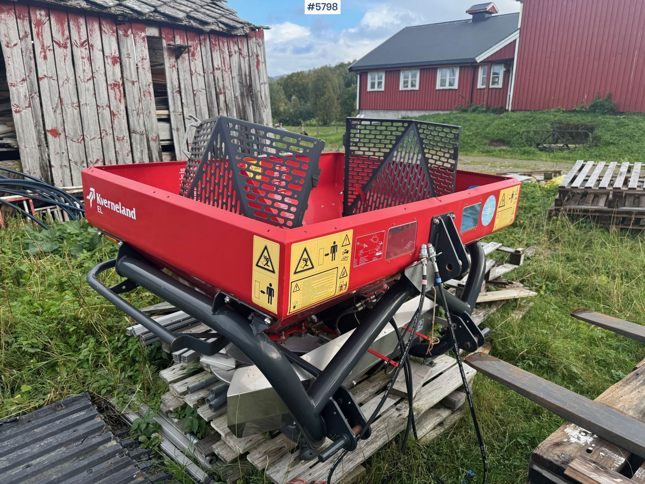 2018 Kverneland Manure spreader. Repair project - Distribuidor de fertilizantes: foto 4 2018 Kverneland Manure spreader. Repair project - Distribuidor de fertilizantes: foto 4