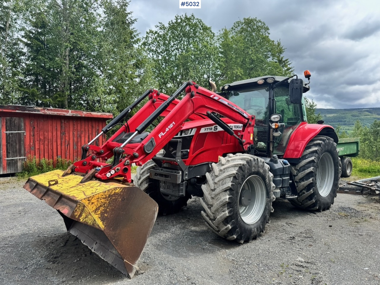 2018 Massey Ferguson 7788 4x4 w/ Front loader and bucket. - Trator: foto 1 2018 Massey Ferguson 7788 4x4 w/ Front loader and bucket. - Trator: foto 1